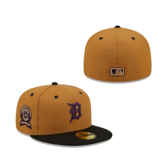 Detroit Tigers 1968 World Series Champions Cooperstown Collection Purple Undervisor Fitted Hat