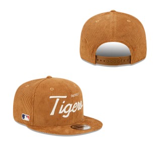 Detroit Tigers Corduroy Script 9FIFTY Snapback Hat