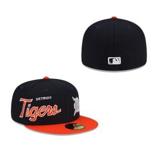 Detroit Tigers Double Logo Fitted