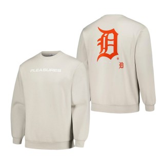 Detroit Tigers Gray Ballpark Pullover Sweatshirt