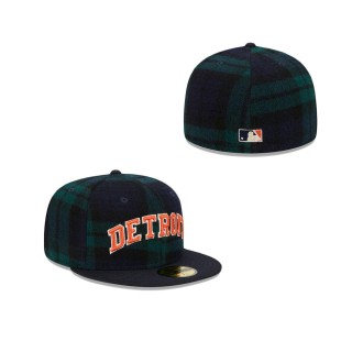 Detroit Tigers Plaid 59FIFTY Fitted Cap