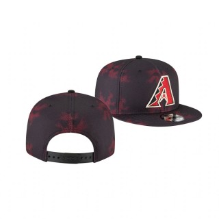Arizona Diamondbacks Black Team Fleck 9FIFTY Snapback Hat