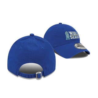 Los Angeles Dodgers Royal 2020 World Series Champions Trophy 9TWENTY Adjustable Hat