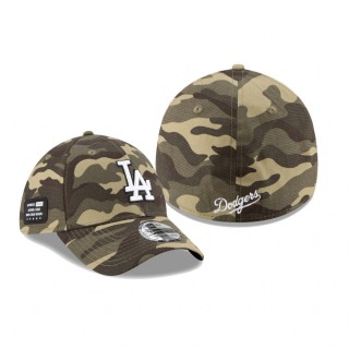 Dodgers Camo 2021 Armed Forces Day 39THIRTY Hat