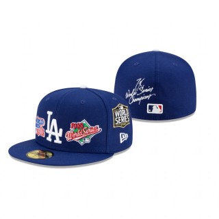 Dodgers Royal 7x World Series Champions Hat