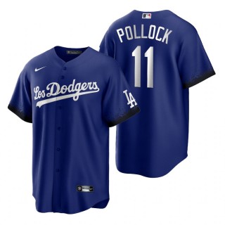 Los Angeles Dodgers A.J. Pollock Royal 2021 City Connect Replica Jersey