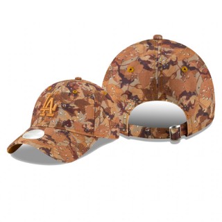 Los Angeles Dodgers Brown Autumn 9TWENTY Adjustable Hat
