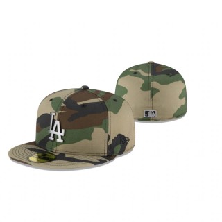 Dodgers Camo Brushed Hat