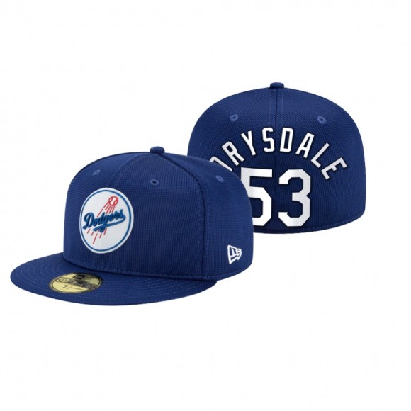 Dodgers Don Drysdale Blue 2021 Clubhouse Hat