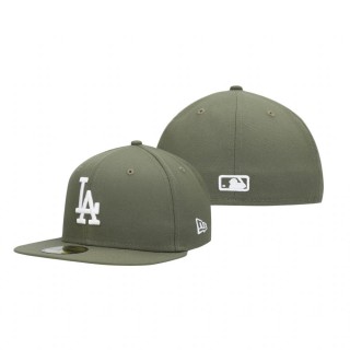 Dodgers Olive Logo Hat