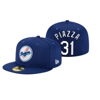 Dodgers Mike Piazza Blue 2021 Clubhouse Hat