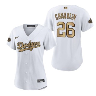Women's Tony Gonsolin Los Angeles Dodgers National League White 2022 MLB All-Star Game Replica Jersey