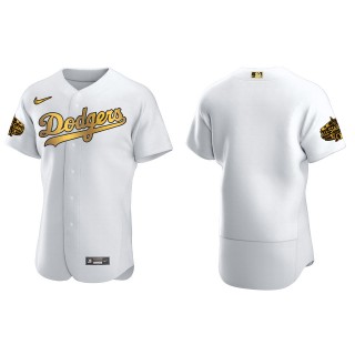 Los Angeles Dodgers White Gold 2022 MLB All-Star Game Jersey