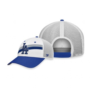 Dodgers Prep Squad Trucker Snapback White Hat