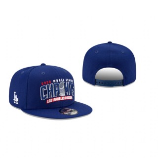 Los Angeles Dodgers Royal World Series Champions 9FIFTY Snapback Hat