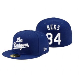 Los Angeles Dodgers Zach Reks Royal 2021 City Connect 59FIFTY Hat