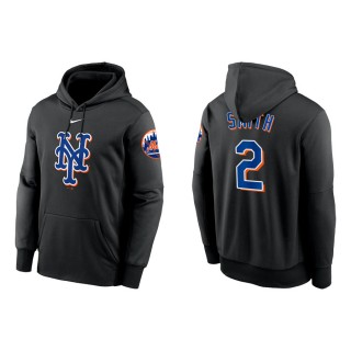 Dominic Smith New York Mets Black Logo Performance Pullover Hoodie