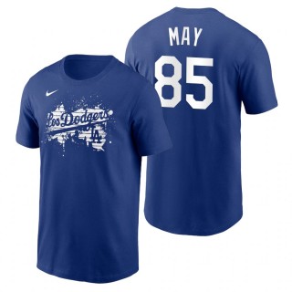 Los Angeles Dodgers Dustin May Royal 2021 City Connect Graphic T-Shirt