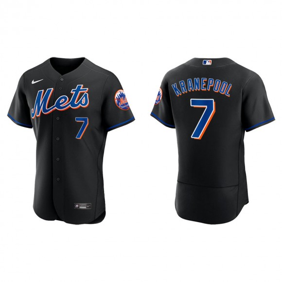 Ed Kranepool New York Mets Black Alternate Authentic Jersey