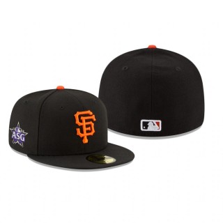 Giants Black 2021 MLB All-Star Game Workout Sidepatch 59FIFTY Hat