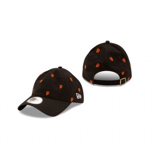 San Francisco Giants Adjustable Black All Over Logo Casual Classic Hat
