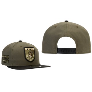 San Francisco Giants Green Army Patch 9FIFTY Adjustable Hat