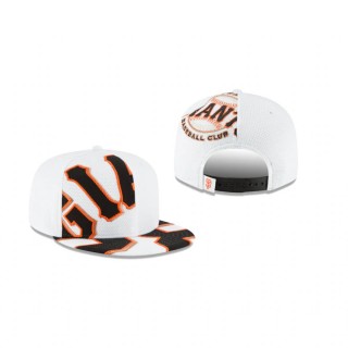 San Francisco Giants Buster Posey White Player Pick 9FIFTY V2 Adjustable Hat