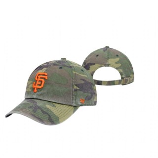San Francisco Giants Camo Cargo Adjustable Hat
