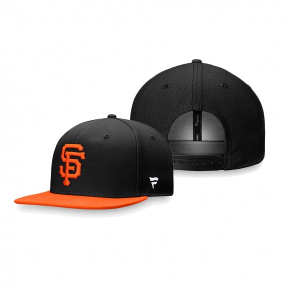 San Francisco Giants Black Core Adjustable Snapback Hat