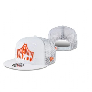 San Francisco Giants White Elements Trucker 9FIFTY Snapback Hat
