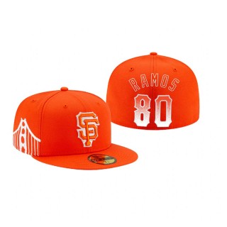 Giants Heliot Ramos 2021 City Connect 59FIFTY Orange Hat