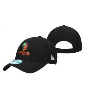 San Francisco Giants Black Margaritaville Adjustable Hat