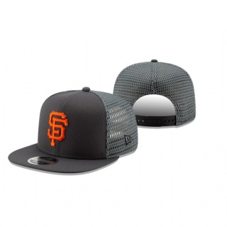 San Francisco Giants Graphite Mesh Fresh 9FIFTY Adjustable Hat
