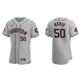 Hector Neris Houston Astros Gray 2022 World Series Champions Road Authentic Jersey