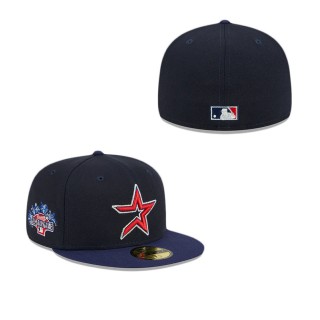 Houston Astros Americana Fitted Hat