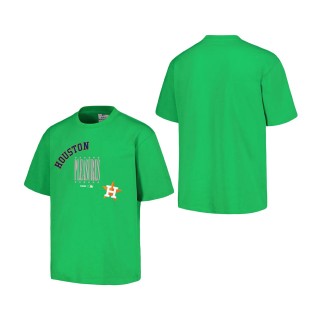 Houston Astros PLEASURES Green Repurpose T-Shirt