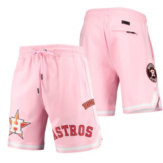 Houston Astros Pro Standard Pink Logo Club Shorts