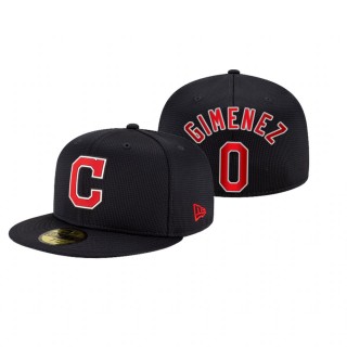 Indians Andres Gimenez Navy 2021 Clubhouse Hat