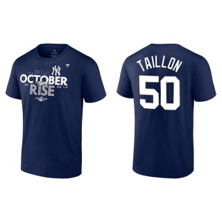 Jameson Taillon New York Yankees Navy 2022 Postseason Locker Room T-Shirt