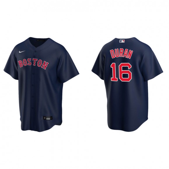 Jarren Duran Men's Boston Red Sox Nike Navy Alternate Replica Jersey