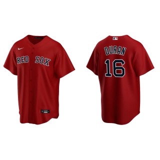 Jarren Duran Men's Boston Red Sox Nike Red Alternate Replica Jersey