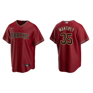Joe Mantiply Men's Arizona Diamondbacks Red Alternate Replica Custom Jersey