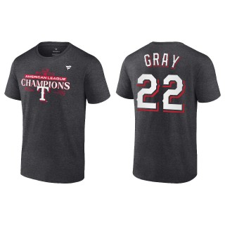 Jon Gray Texas Rangers Charcoal 2023 American League Champions T-Shirt