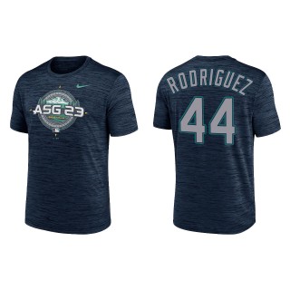Julio Rodriguez Navy 2023 MLB All-Star Game Compass Velocity T-Shirt