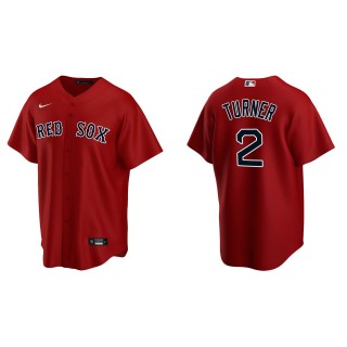 Justin Turner Men's Boston Red Sox Nike Red Alternate Replica Jersey