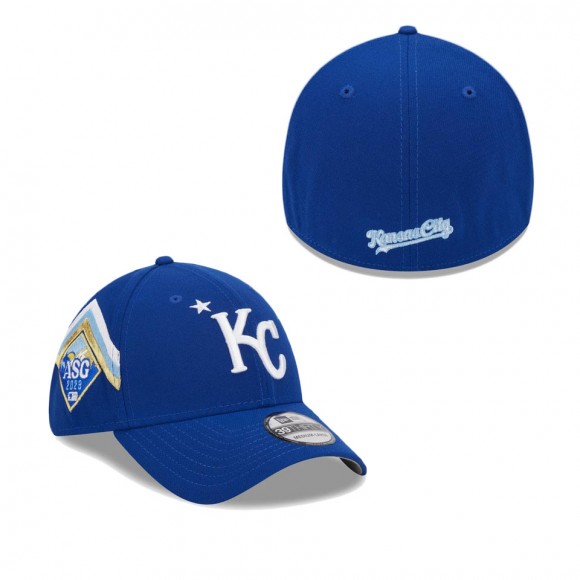 Kansas City Royals Royal MLB All-Star Game Workout 39THIRTY Flex Fit Hat