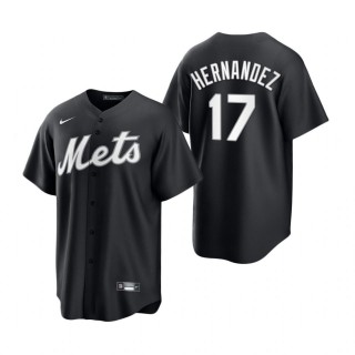 Keith Hernandez Mets Nike Black White Replica Jersey