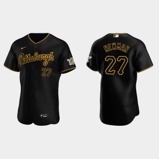 Kevin Newman Pittsburgh Pirates Authentic Alternate Jersey - Black