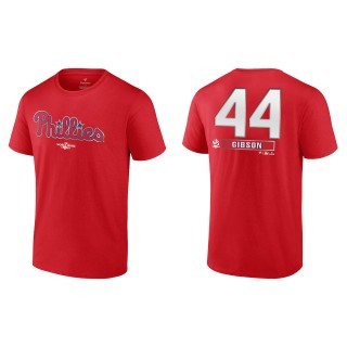 Kyle Gibson Philadelphia Phillies Red 2022 World Series T-Shirt