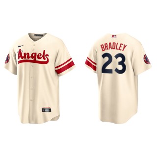Archie Bradley Men's Los Angeles Angels Nike Cream 2022 City Connect Replica Player Jersey
